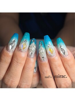 ネイルズミラク(nail's mirac.)/夏ネイル