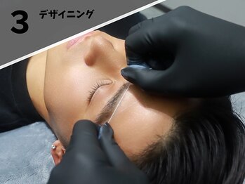 エイトブロウ 桑名店(8BROW)/3.デザイニング