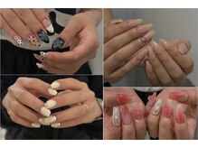 ネイルサロン エルフィン ル シエル(Nailsalon elfin Le ciel)の雰囲気(幅広いデザイン対応しております!パーツ持ち込みOK♪)