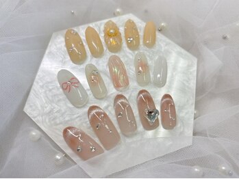 ネイルエルーシェ 立川店(Nail Ercher)の写真/【パラジェル認定サロン】SNS等画像持ち込み◎高い技術&アート力で“大人可愛い”褒められネイルへ♪立川駅