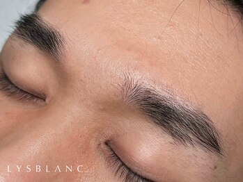 リスブラン(LYS BLANC)/メンズ眉ワックスbefore