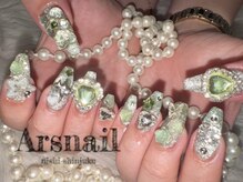 アルスネイル(Ars nail)/推しカラーゴテゴテネイル