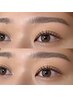 【写真映え◎】ぱっちり束感EYE|上下まつげパーマ×アイブロウ ¥10000