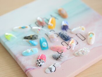 アイラッシュアンドネイルサロン アクア(aqua)/デザインも豊富