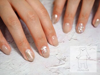 オトナネイル(otona nail)/シンプルなニュアンスネイル