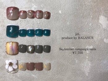 ジル 原店(JilL)/フットキャンペーンネイル¥7700