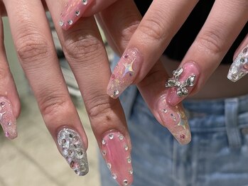 ビーナスベルト 池袋(VENUS BELT)/ピンクネイル【ネイル】