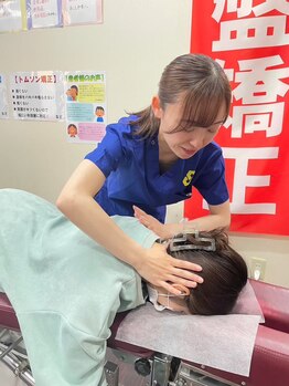 ビバ鍼灸接骨整体院 東岸和田院(VIVA鍼灸接骨整体院)/当院施術4　ストレートネック