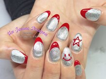 アン ジョーヌドラゴ/【自爪ネイル】手書きアート