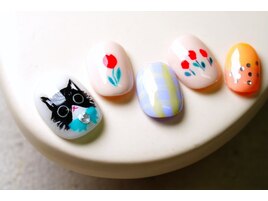 ニャンコース　チューリップ