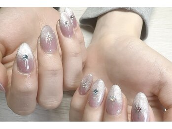 トータルビューティーアリエス(Aries)/マグネットネイル＋アート