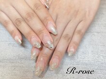 アールローズ(R-rose)/キラキラネイル