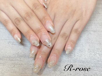 アールローズ(R-rose)/キラキラネイル