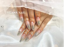 ルアナネイル(luana nail)/【ハンド】ラメグラデーション