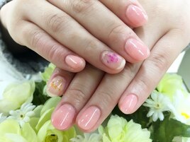 押し花ネイル♪ドライフラワー