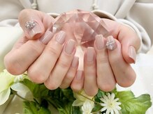 プルミエ ネイル(Premier Nail)/メタルパーツ＆ヌーディカラー