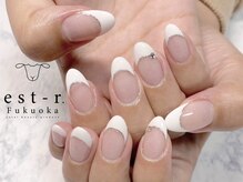 エストアール 博多口店(est-r.)/#白フレンチ