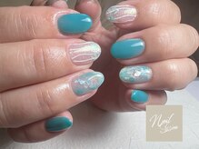 ネイルセッション(nail session)/ブルーラグーン