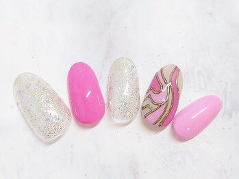 ネイルプラータ(Nail Plata)/ハートプッチ【7980】