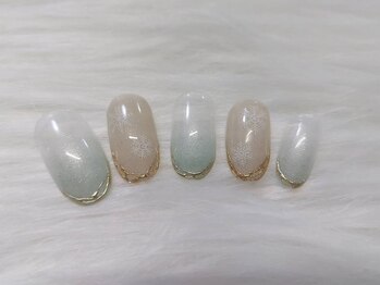 ウォーターワールド 大和店(WATER WORLD)/秋冬定額ネイル