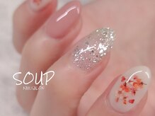 スープ(SOUP)/ドライフラワー 押し花