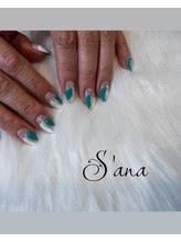 サナ 久が原 千鳥町(S’ana)/重ね塗りネイル¥7500