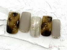 ネイルメゾン 池袋店(NAIL MAISON)/べっ甲秋ネイル¥10550