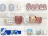 【HAND】&【FOOT】オリジナルアートコース/￥8500
