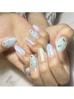 クロレ(Nail Salon COLORE)/定額ネイル【ゴージャスネイル】