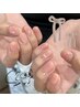 【HAND 】チークネイル　　¥7,000   90min