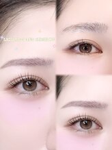 メル(meru)/eyebrow × lash lift