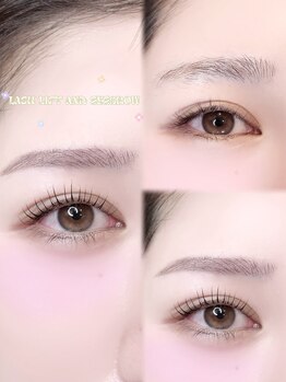 メル(meru)/eyebrow × lash lift