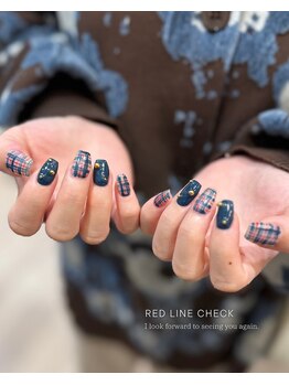 シームリーネイル(Seemly Nail)/定額◆秋定番チェックネイル