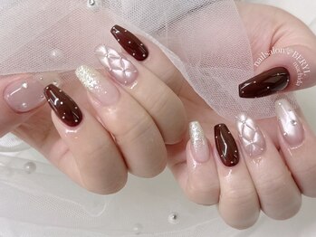 ベリル(BERYL)の写真/気分があがる指先♪『冬』のお洒落かわいいトレンドArt続々*日にち限定メニューあり★自分だけのネイルを♪