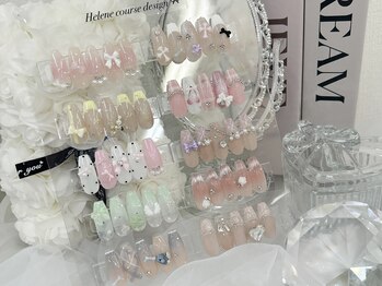 ヘレネ(Helene)の写真/Heleneこだわりの定額ネイルで“なりたいかわいい”を叶えます♪選ぶだけなので初めての方にもおすすめ☆