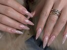 長さだしミラーxドットネイル