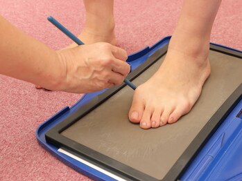 マゼンタ/足測定♪