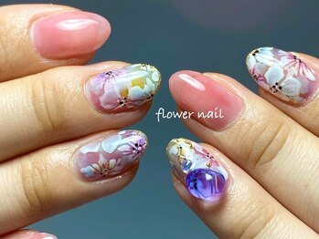 エリーネイル(ellie Nail)/flower nail