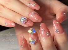 モアニヒロオ 広尾駅前店(MOANI Hiroo)/マオジェル蝶々ネイル