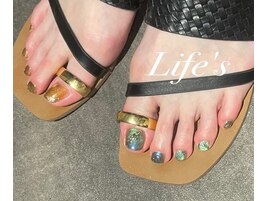 お任せDesignフットネイル