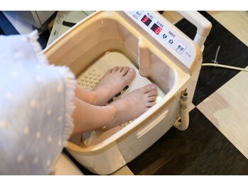 フットファースト 静岡草薙かのん店の写真/《結果重視の方必見》”足”にまつわるフットメニューを豊富にご用意しております！全メニューフットバス付