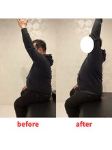 ナオル整体 福岡香椎院(NAORU整体)/40代男性施術事例【左肩の痛み】