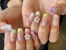 ネイルサロン レーヴ(NAIL SALON REVE)/パステルフレンチ