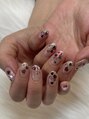 ネイルスタジオ マルア 高崎店(Nail Studio Malua...) ラメグラ×ハートホロ