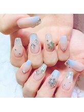 ミニョン(Minyon)/クリスマスネイル/冬ネイル