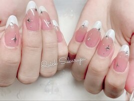 ホワイトフレンチデザイン