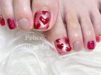 バレンタイン/ハート/赤