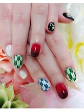 ミア(mia)/矢絣ネイル