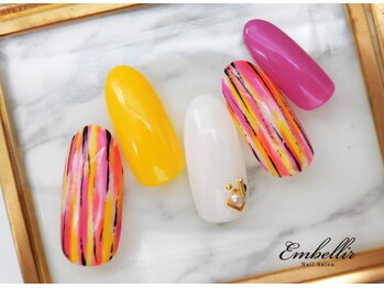アンベリール 横浜店(Embellir)/(935)ビビットネイル☆