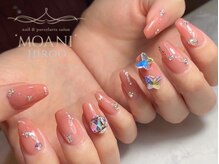 モアニヒロオ 広尾駅前店(MOANI Hiroo)/マオジェル蝶々ネイル